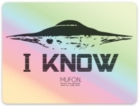 Holographic "I Know" Stickers